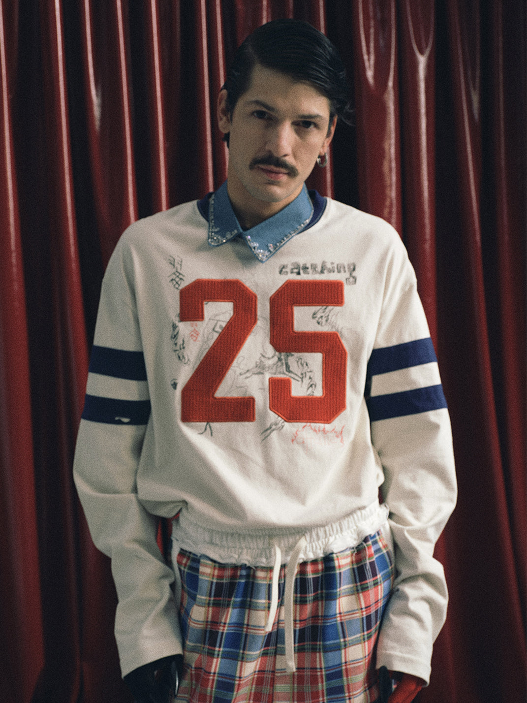 TREclub | Retro Varsity Longsleeve NO.25 - PSYLOS 1, TREclub | Retro Varsity Longsleeve NO.25, Men's Wear, TREclub, PSYLOS 1